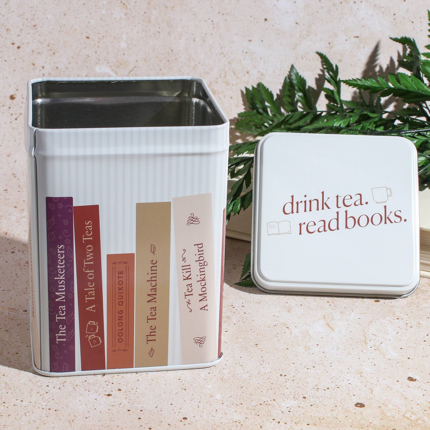 Literary Tea Tin